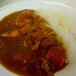 さつまいもとりんごの秋カレー